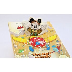 Disney's The Perils of Mickey Mouse Puppet Book-The Mail Must Go Through 1993